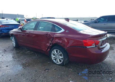 2017 Chevrolet Impala 1Lt from USA, damaged, VIN 2G1105S31H9176932